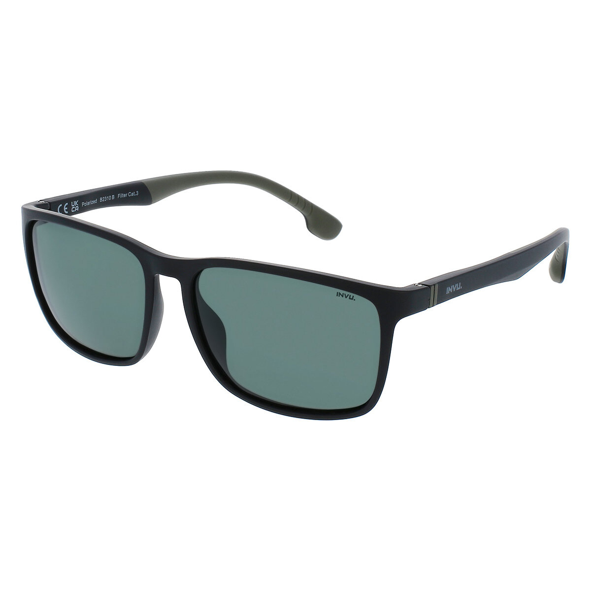 INVU B2310B M.Black/Olive Polarized 