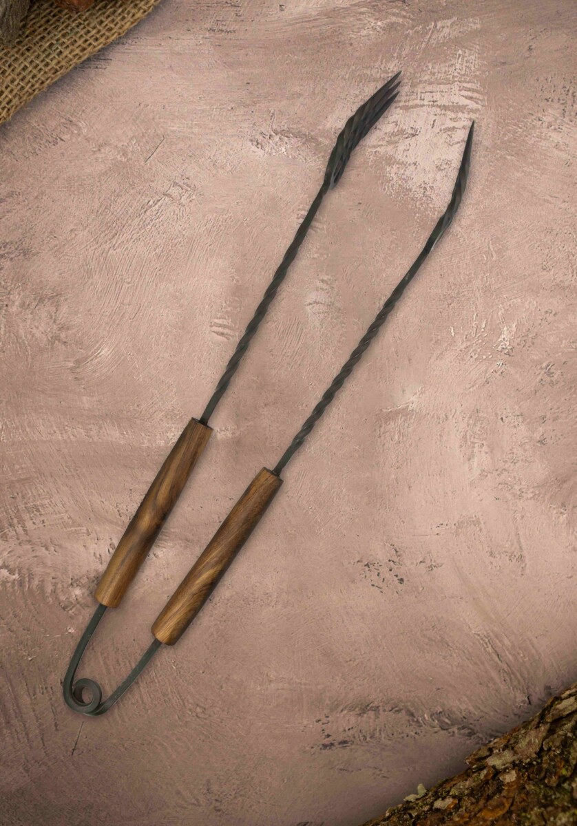 Pinza de carne con tenedor 