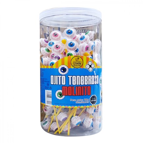 CARAMELO MASTICABLE MOLINITO OJO 50 Unidades 400grs CARAMELO MASTICABLE MOLINITO OJO 50 Unidades 400grs