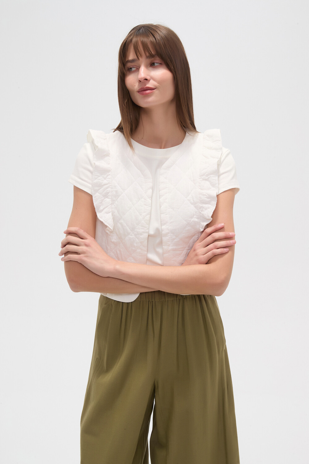 Chaleco Bufima Blanco