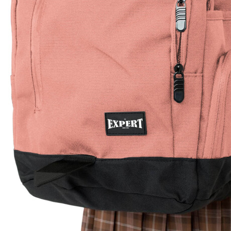 Mochila Liceal Expert Impermeable Viaje Estudiante Rosa