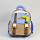 Mochila Infantil con Bolsillo Celeste