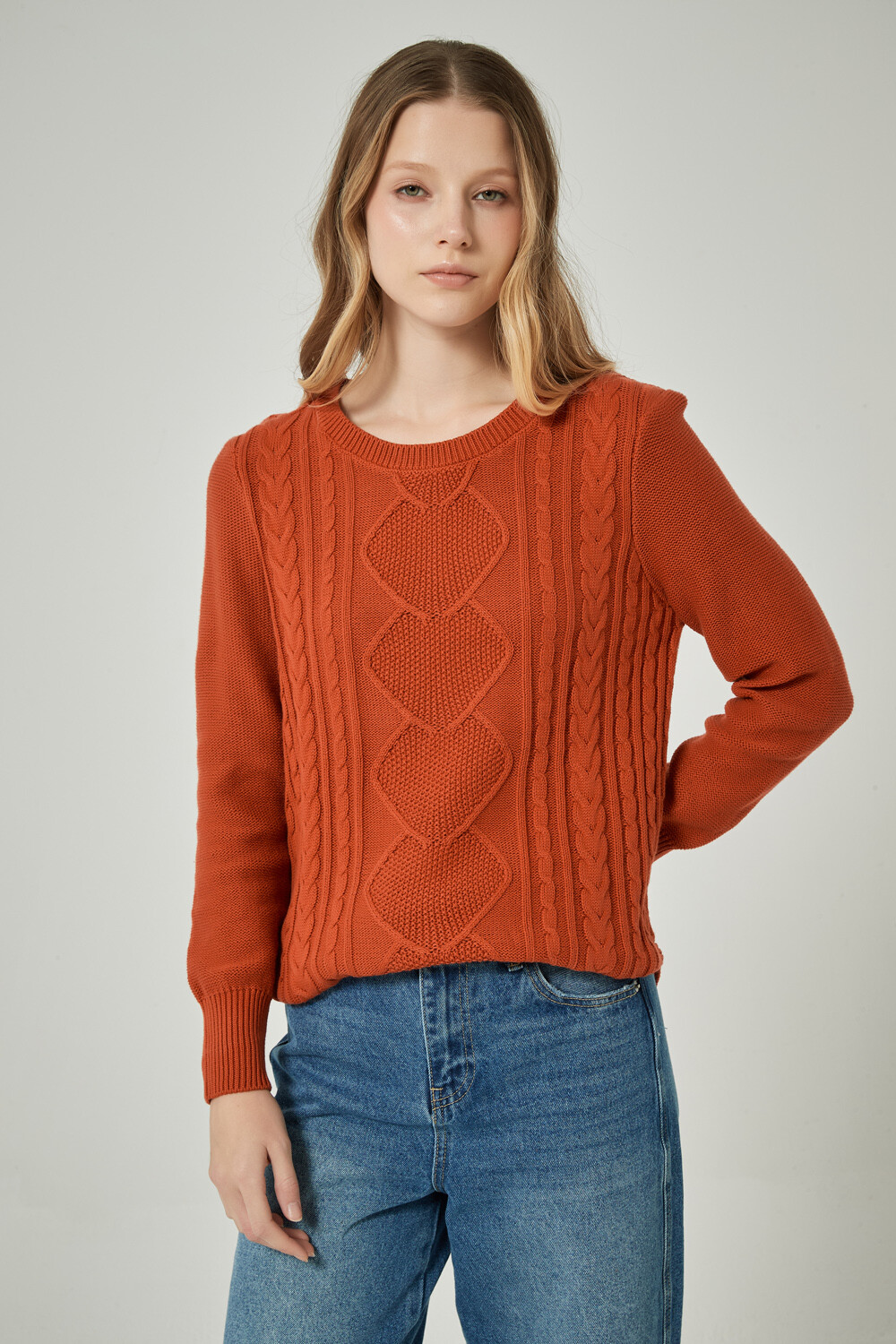 Sweater Aspasia Terracota