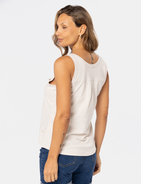 MUSCULOSA LISA Beige