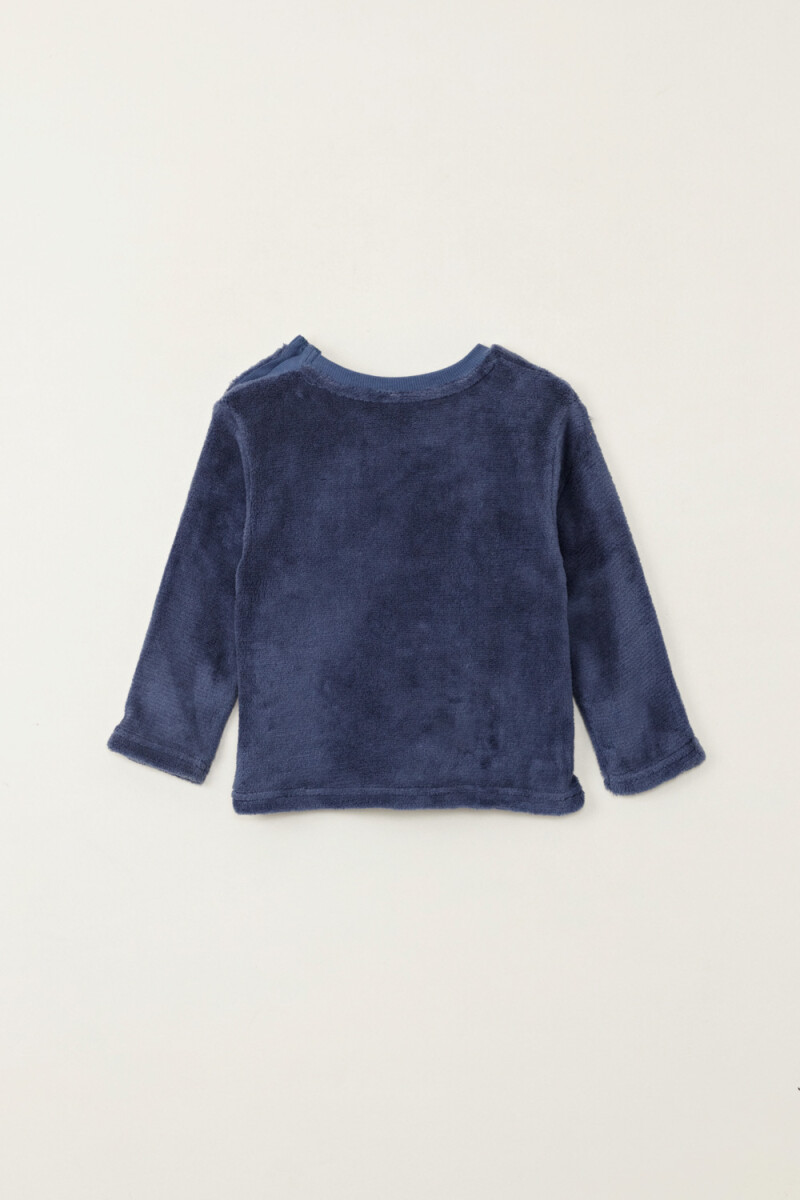 Set pijama polar Azul