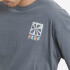 Remera Reef Over Sized Printed Gris