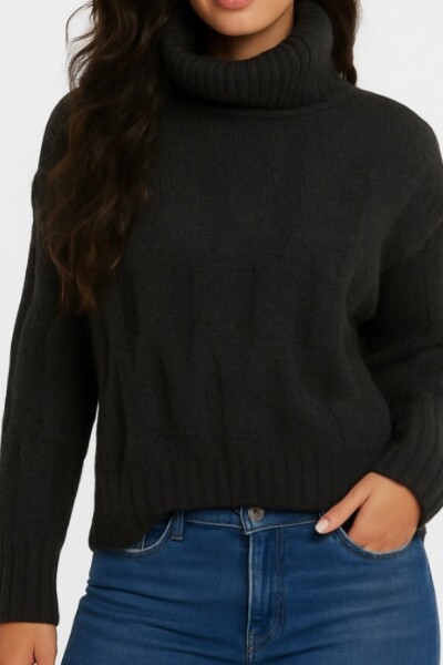Sweater Rime Negro
