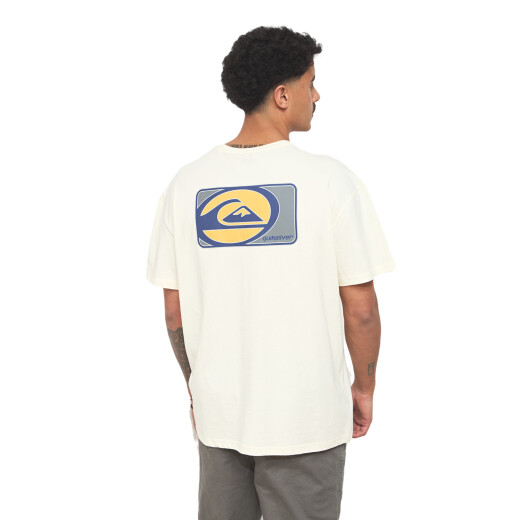 Remera Quiksilver Strategy - Blanco Remera Quiksilver Strategy - Blanco
