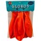 Globos X5 Tamaño R18 Naranja Liso