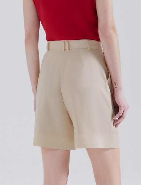 SHORT DE SASTRE BEIGE