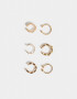 Bijou Cuff De metal Set De Earcuff De Metal - Dorado