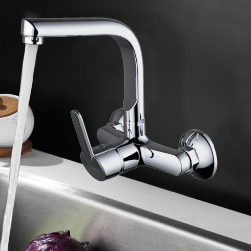 Griferia De Cocina De Pared 15 Cms. 000
