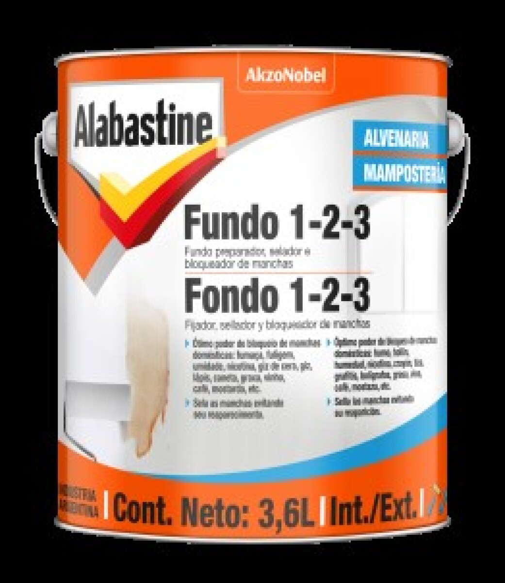 Fondo al agua Alabastine Interior Exterior 0.900Ml 