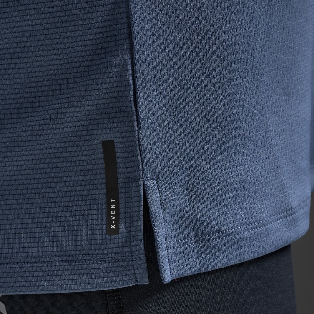 Aero Mesh Long Sleeve Indigo/black Reflective