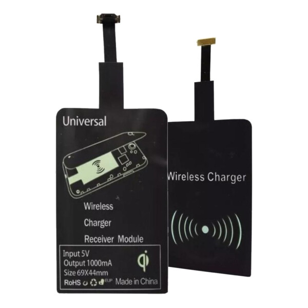 Adaptador Qi Micro USB para Cargador Inalámbrico Adaptador Qi Micro USB para Cargador Inalámbrico