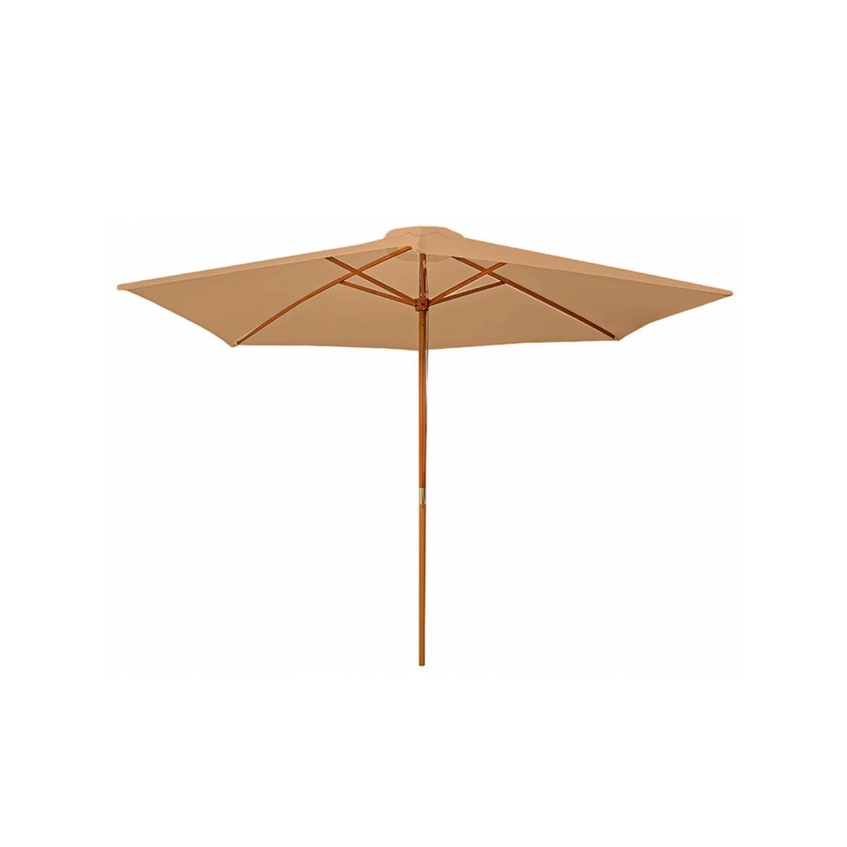 SOMBRILLA - MADERA-Y-TELA VERDE NFWP 