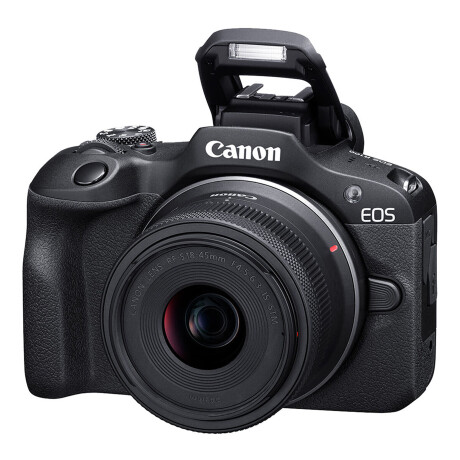 Canon - Cámara Digital Mirrorless Eos R100 Ef-s 18-45MM F/3.5-5.6 Iii - 24MP / 4K. Digic 8. Cmos. 3' 001