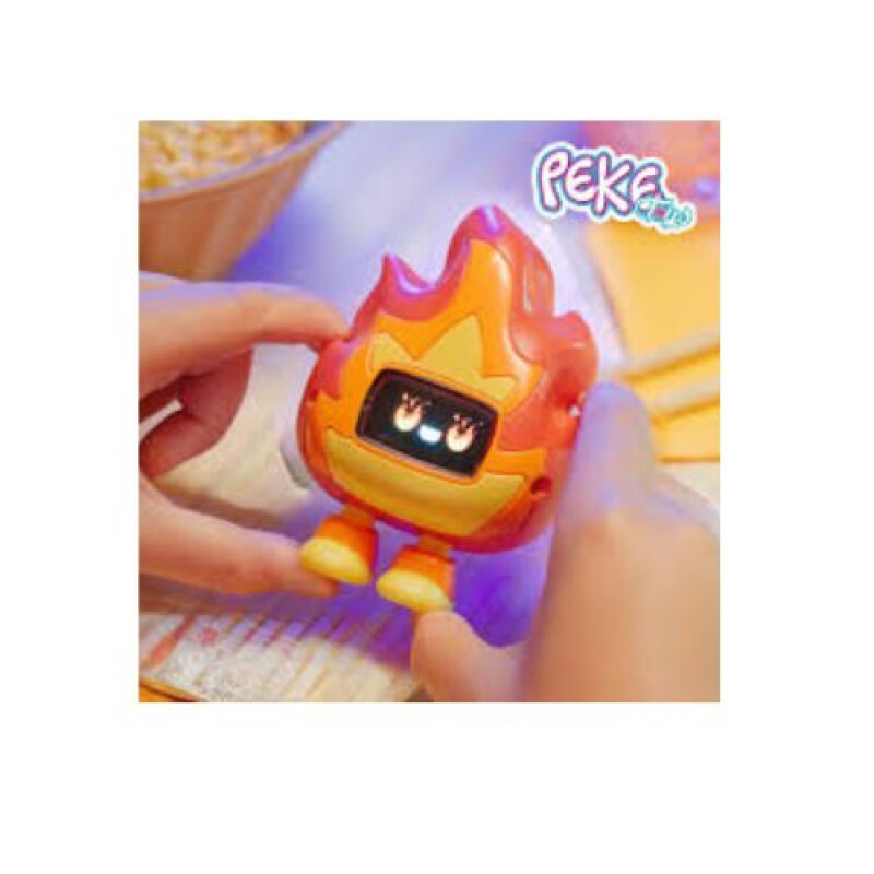 BEEP BOOP INTERACTIVE PET WITH SCREEN/MASCOTA VIRTUAL Fuego