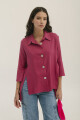 CAMISA LINO VIVI ORQUIDEA