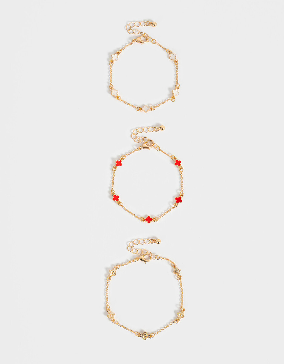 Set De Pulseras Lucky 