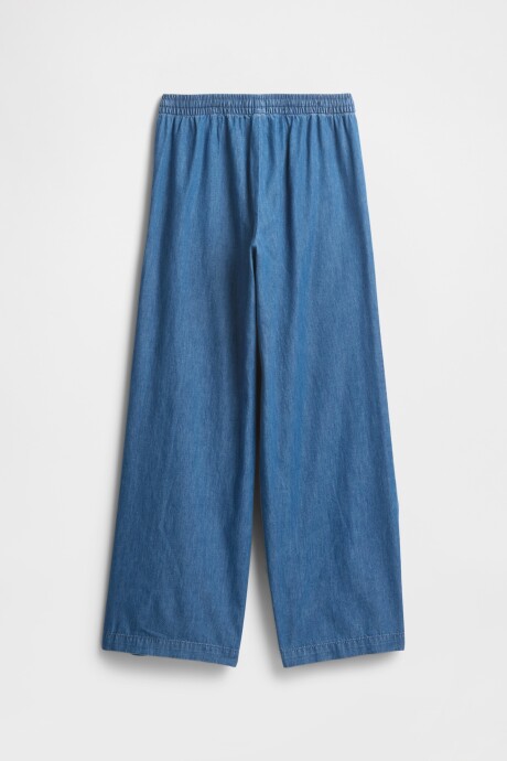 Pantalón Easy Niña Indigo Chambray