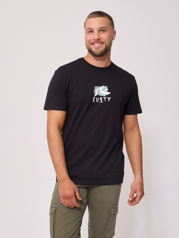T-SHIRT TALINO RUSTY Negro