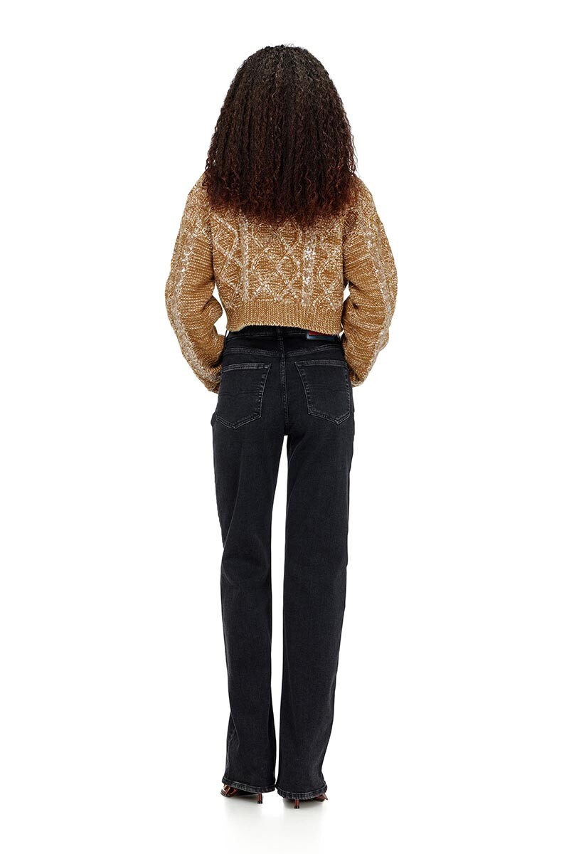 Jean Para Mujer 1971 D-Sent Negro/gris Oscuro