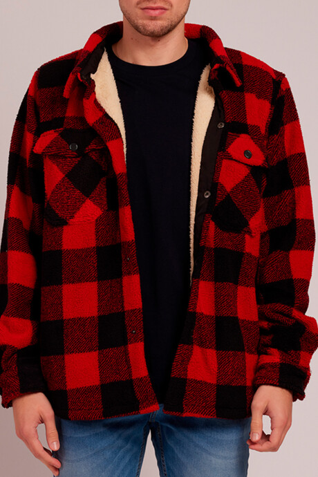 CAMISA MILETO RUSTY Rojo