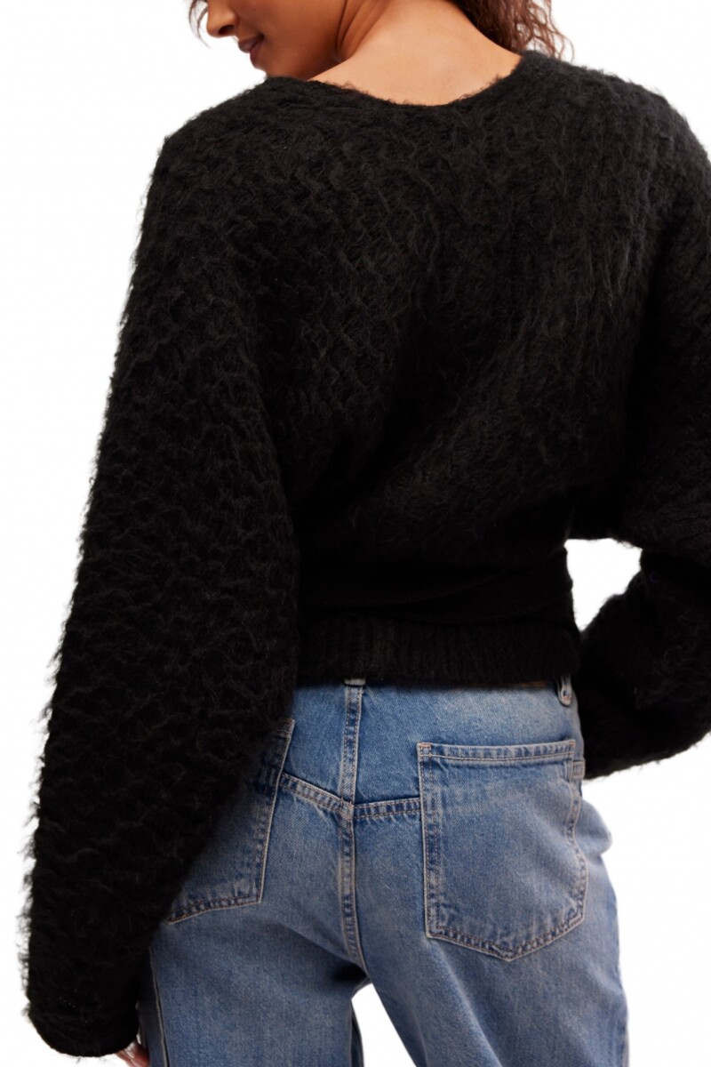 CARDIGAN OVER YOU Negro