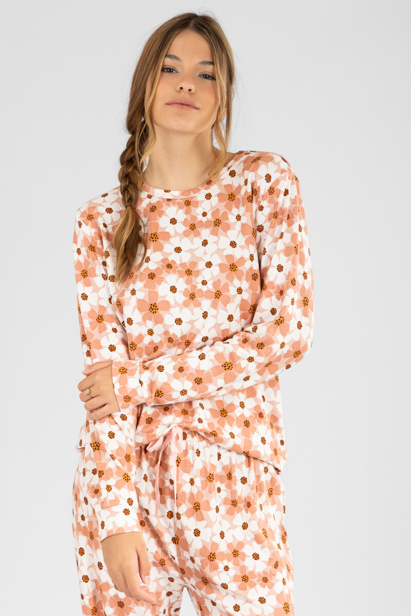 Pijama daisy full Flores
