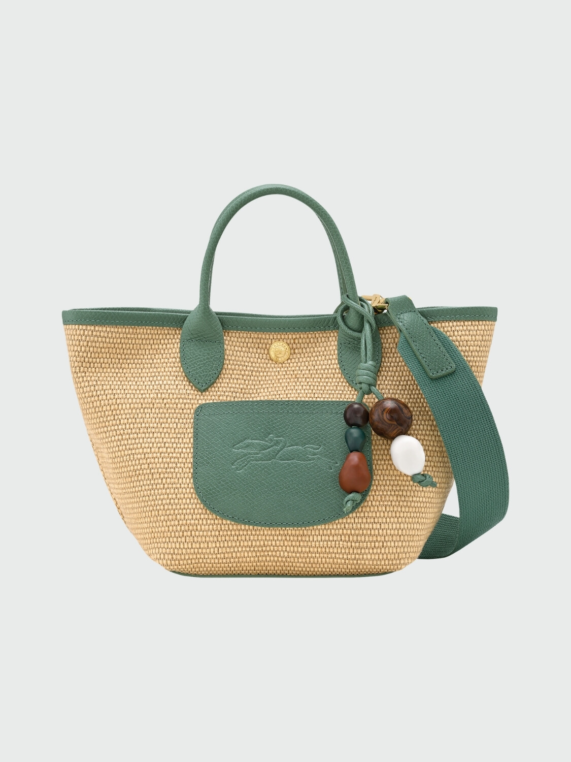 LONGCHAMP - Crossbody Le Panier Pliage Ceramique XS Alta Automática