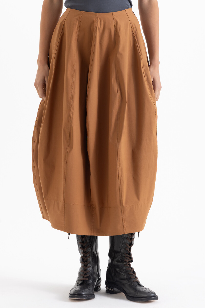POLLERA OLIVIA Caramelo