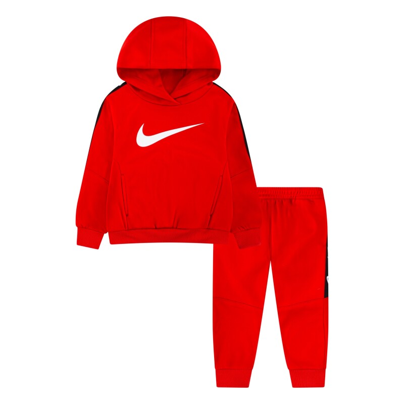 Conjunto Club Poly Po Se de Niños Rojo