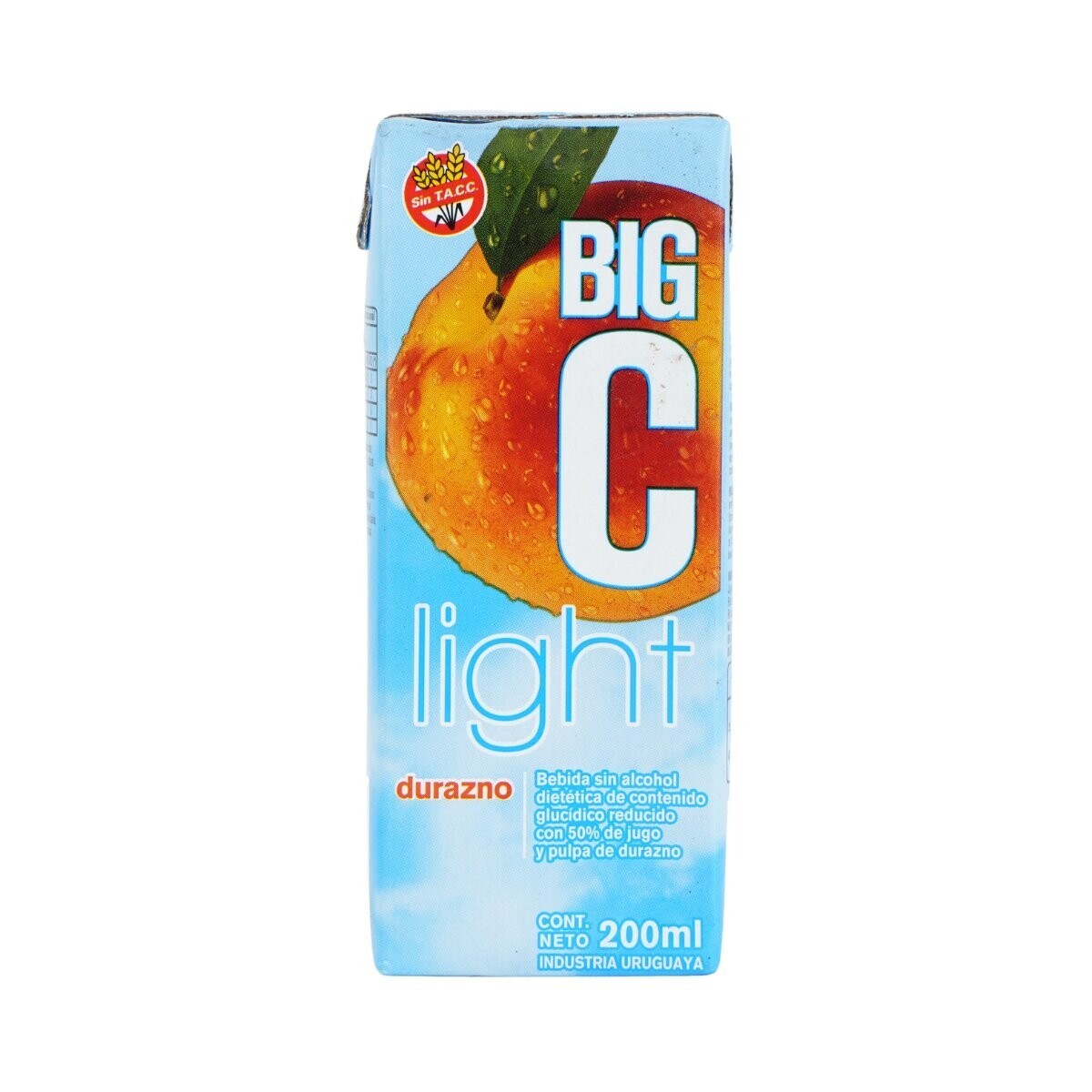 Jugo Big C Sabor Durazno Light 200CC 