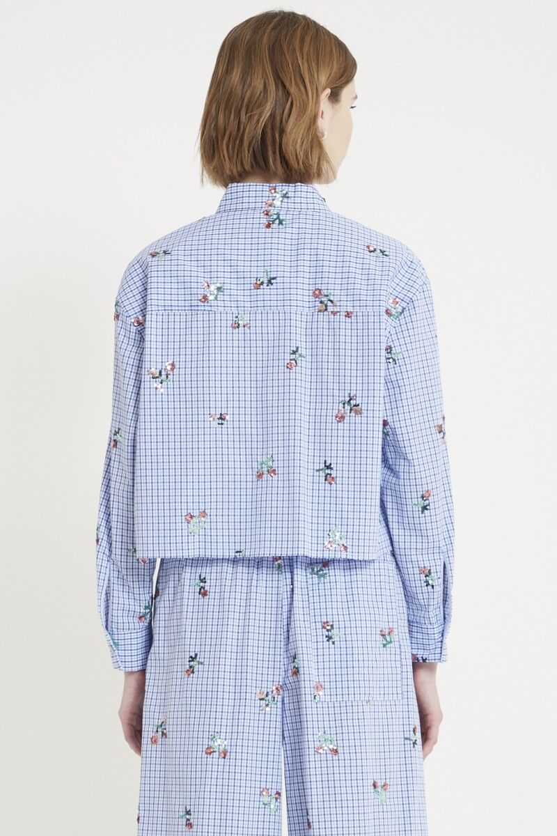 CAMISA CUADROS Azul
