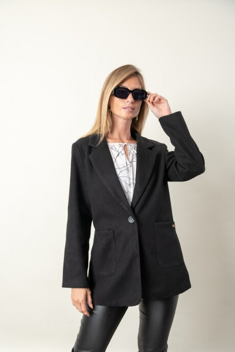 BLAZER CRISOCOLA Negro