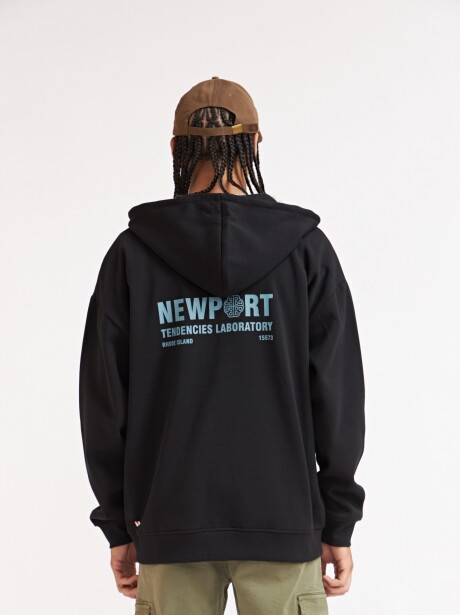 CAMPERA NEWPORT NEGRO