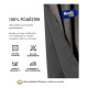 Cortinas Blackout 2 Paños 220cm X 140cm Satinado Calidad Gris