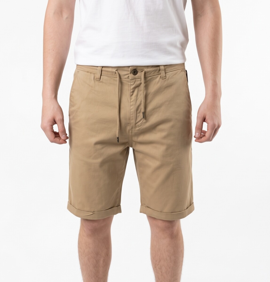 Bermuda Jogger Flat - Beige 
