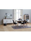 Silla de comedor KASTRUP negro/roble Silla de comedor KASTRUP negro/roble