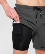 Short Con Malla The One Short Lined 7" Hombre Onyx