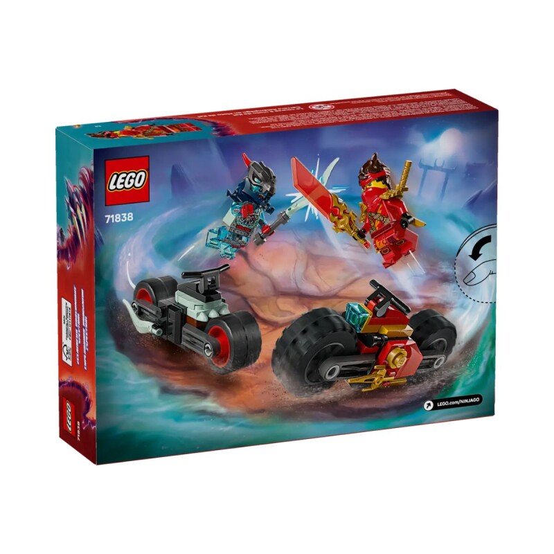 Lego Ninjago carrera relámpago en moto de Kai Lego Ninjago carrera relámpago en moto de Kai