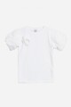Remera apliques BLANCO