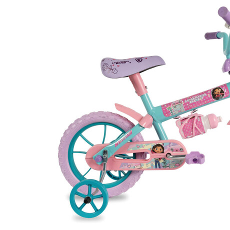 Bicicleta Verden Gabbys Dollhouse Infantil Rod 12 Bicicleta Verden Gabbys Dollhouse Infantil Rod 12