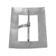 Hebilla de plata y oro rectangular Hebilla de plata y oro rectangular