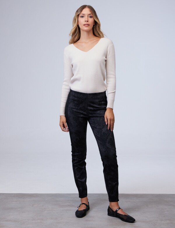 Legging Animal Print NEGRO/GRIS