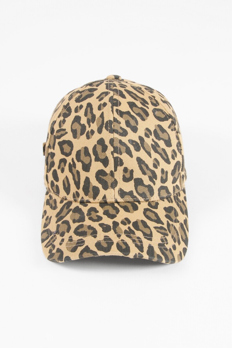 Cap animal print animal print