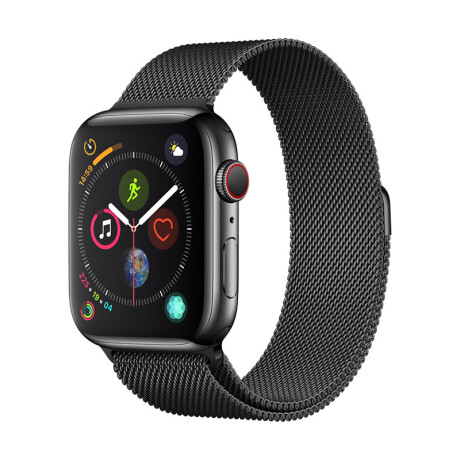 MALLA CORREA APPLE WATCH METÁLICA 42MM/44MM/45MM/49MM DEVIA ELEGANT Negro