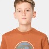 Remera con Estampa Legacy Terracota