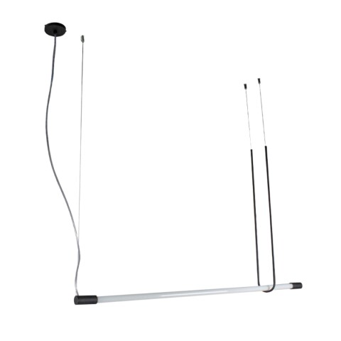 COLGANTE TRACO PARA TUBO LED 120CM NEGRO COLGANTE TRACO PARA TUBO LED 120CM NEGRO